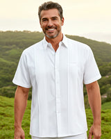 Yucateco Blanco Presidencial Guayabera