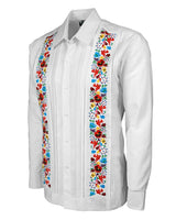 Yucateco Flor Maya Guayabera
