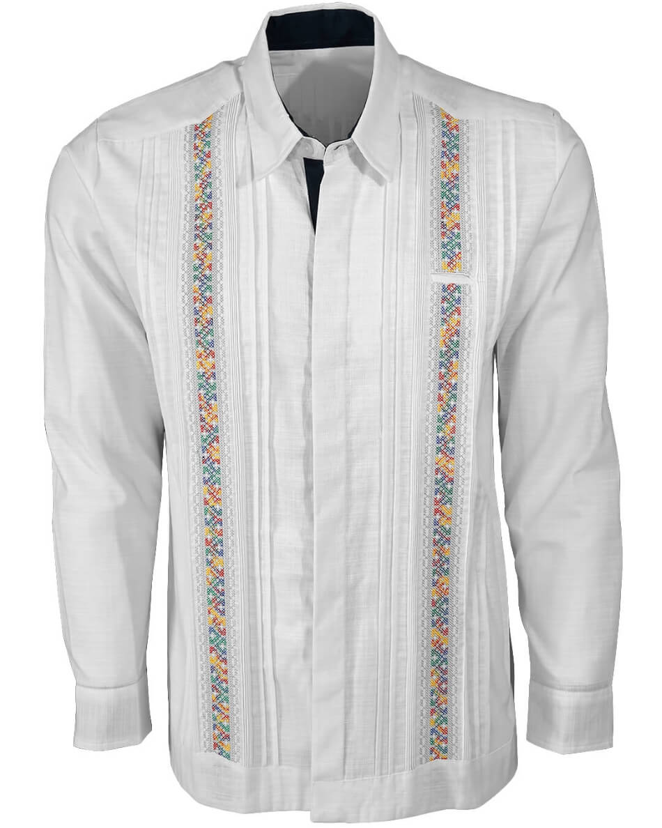 Yucateco Arcoíris Presidencial Guayabera