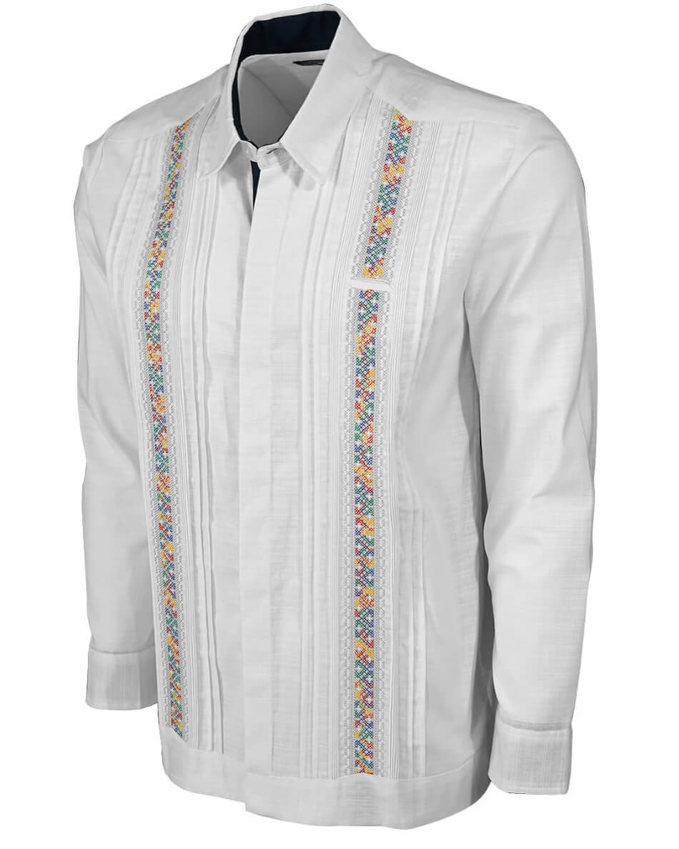 Yucateco Arcoíris Presidencial Guayabera