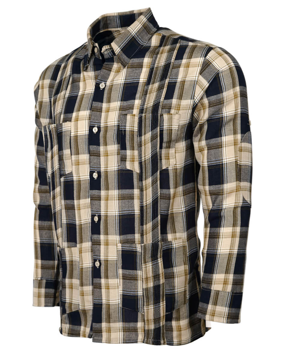 Highland Valor Tartán Guayabera