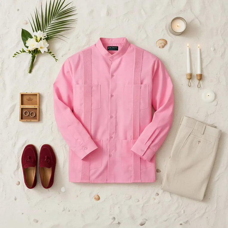dress code guayabera formal Can Shirts Be Worn for Occasions? - Y.A.Bera Clothing guayabera wedding party