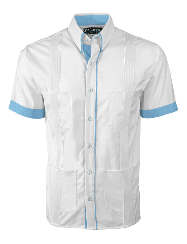 Couture Blanco Classic Four Pocket Guayabera