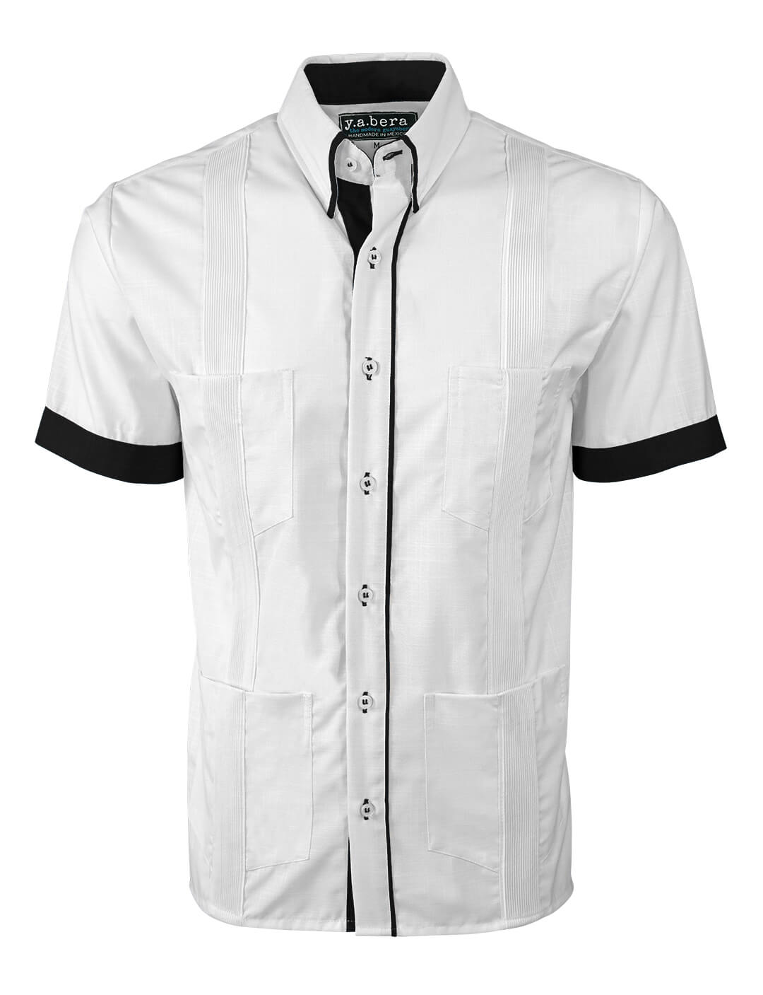 Couture Blanco Clásico Four Pocket Guayabera