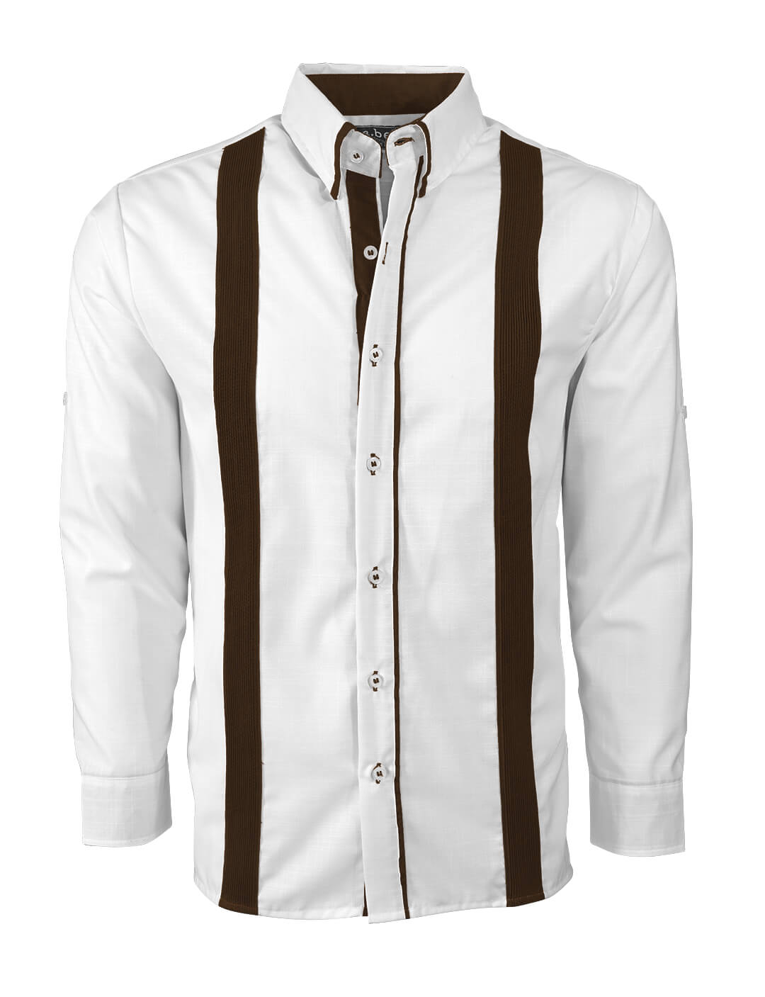 Couture Blanco Acentuado Presidencial Guayabera