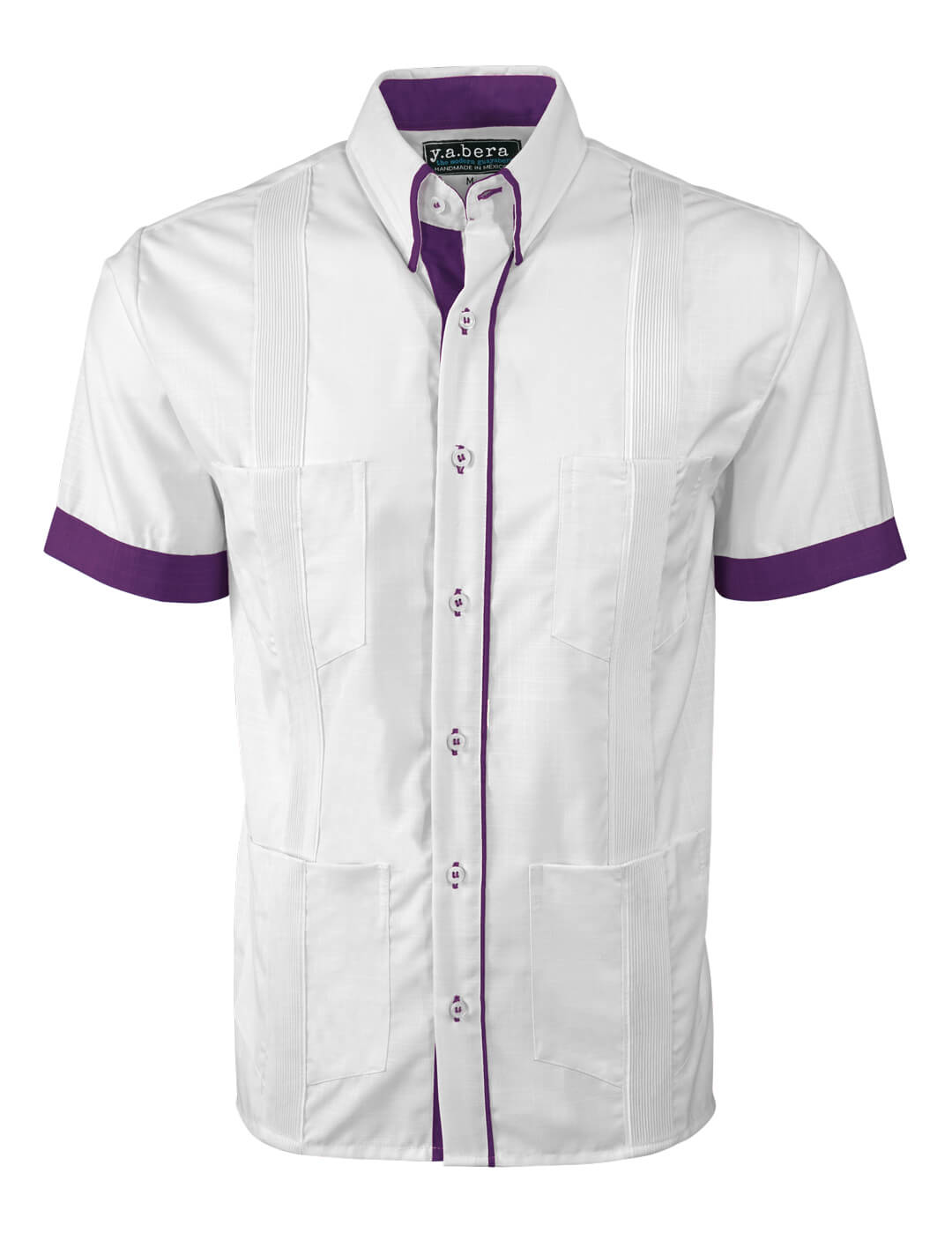 Couture Blanco Clásico Four Pocket Guayabera