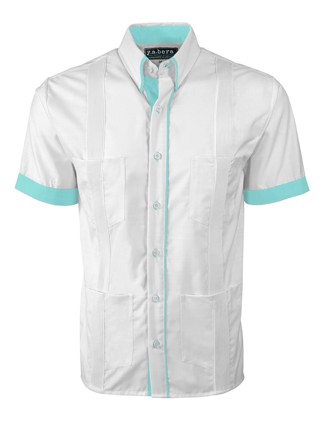 Couture Blanco Clásico Four Pocket Guayabera