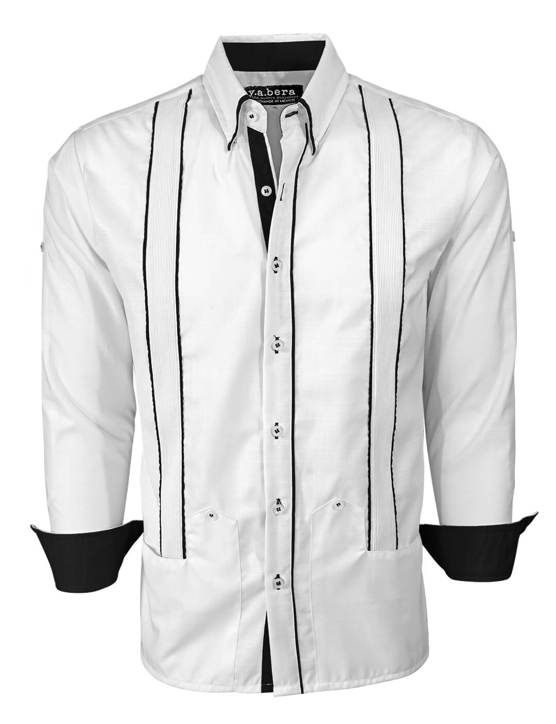 Couture Blanco Delicado Norteña Guayabera