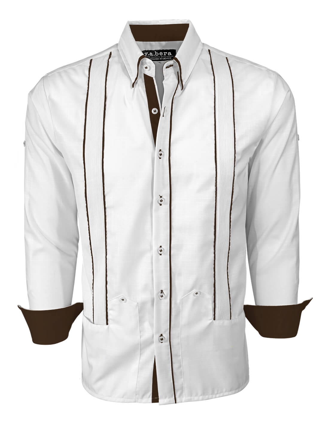 Couture Blanco Delicado Norteña Guayabera