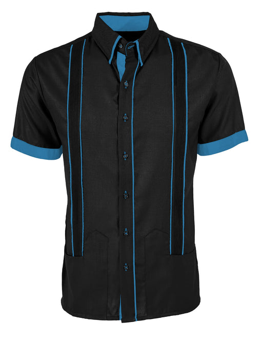 Couture Black Delicado Norteña Guayabera