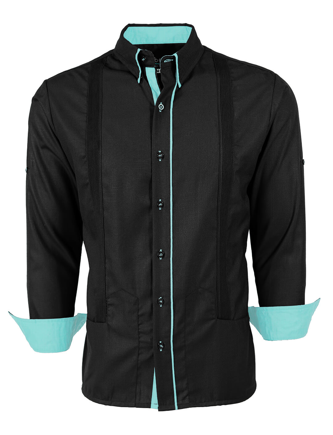 Couture Black Clásico Norteña Guayabera