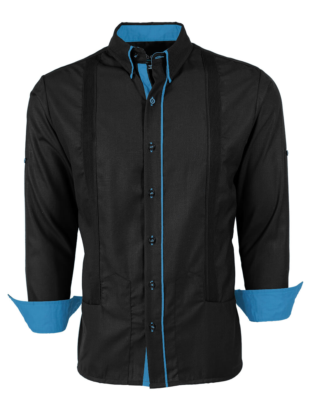 Couture Black Clásico Norteña Guayabera