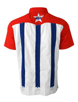 Amor de la Isla Guayabera - Black Label Collection - Shirt 2XLT ✓ Black Label ✓ Collared ✓ Cotton ✓ Medium Fast shipping Worldwide Shipping