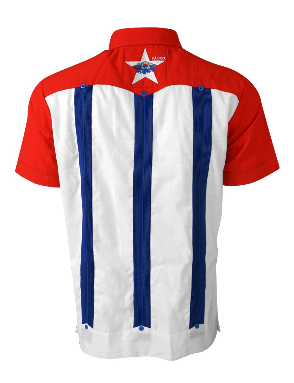 Amor de la Isla Guayabera - Black Label Collection - Shirt 2XLT ✓ Black Label ✓ Collared ✓ Cotton ✓ Medium Fast shipping Worldwide Shipping