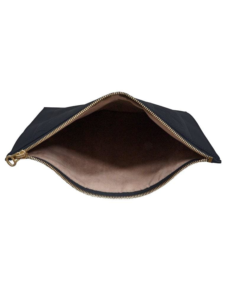 Beto BLK Leather Sleeve - Y.A.Bera Clothing