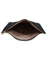 Beto BLK Leather Sleeve - Y.A.Bera Clothing