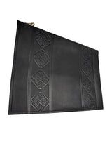 Beto BLK Leather Sleeve - Y.A.Bera Clothing