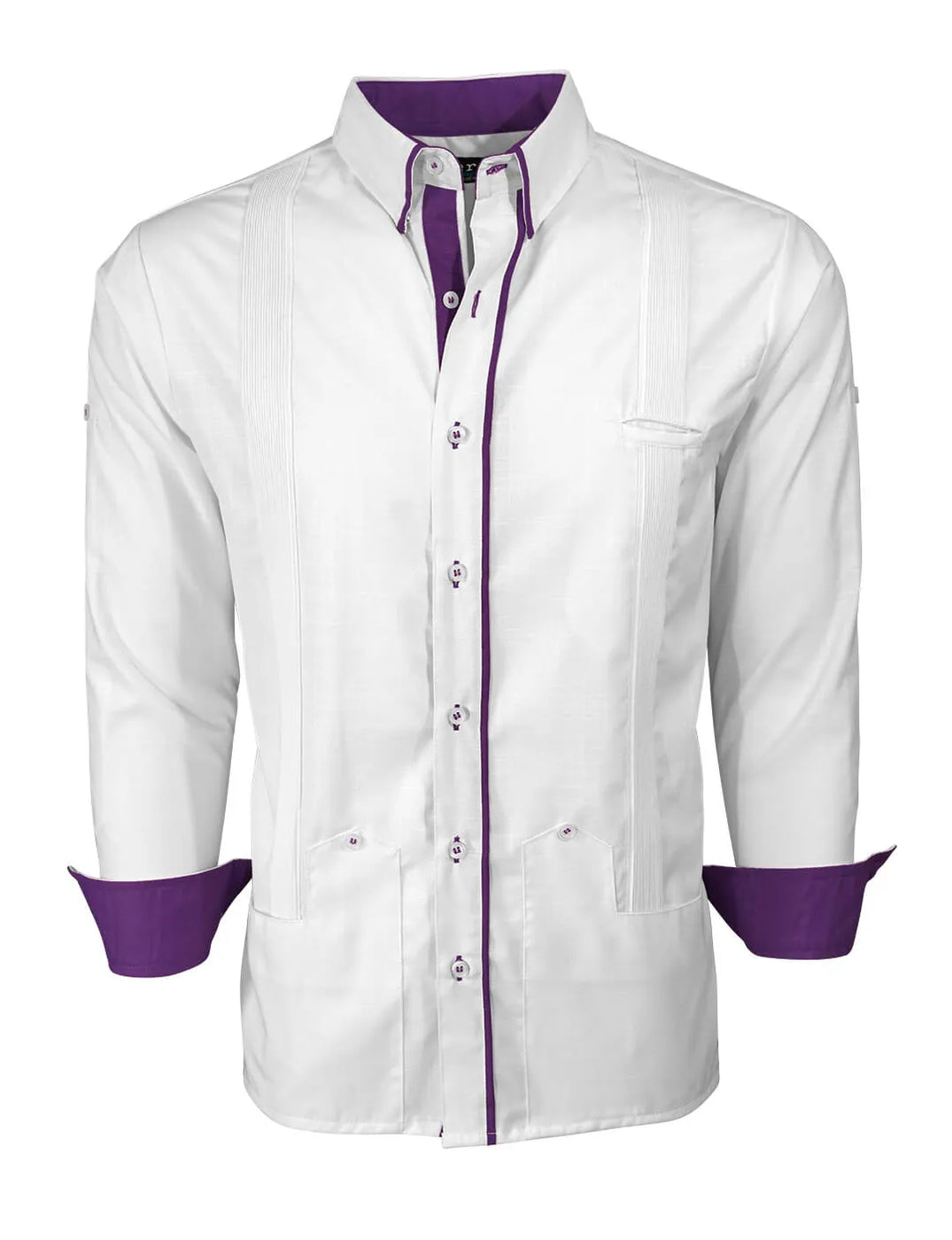 Couture Blanco Clásico Norteña Guayabera